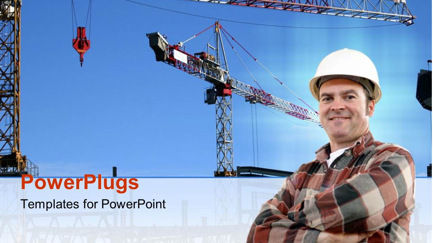 a Tall Steel Crane Working on a Construction Site