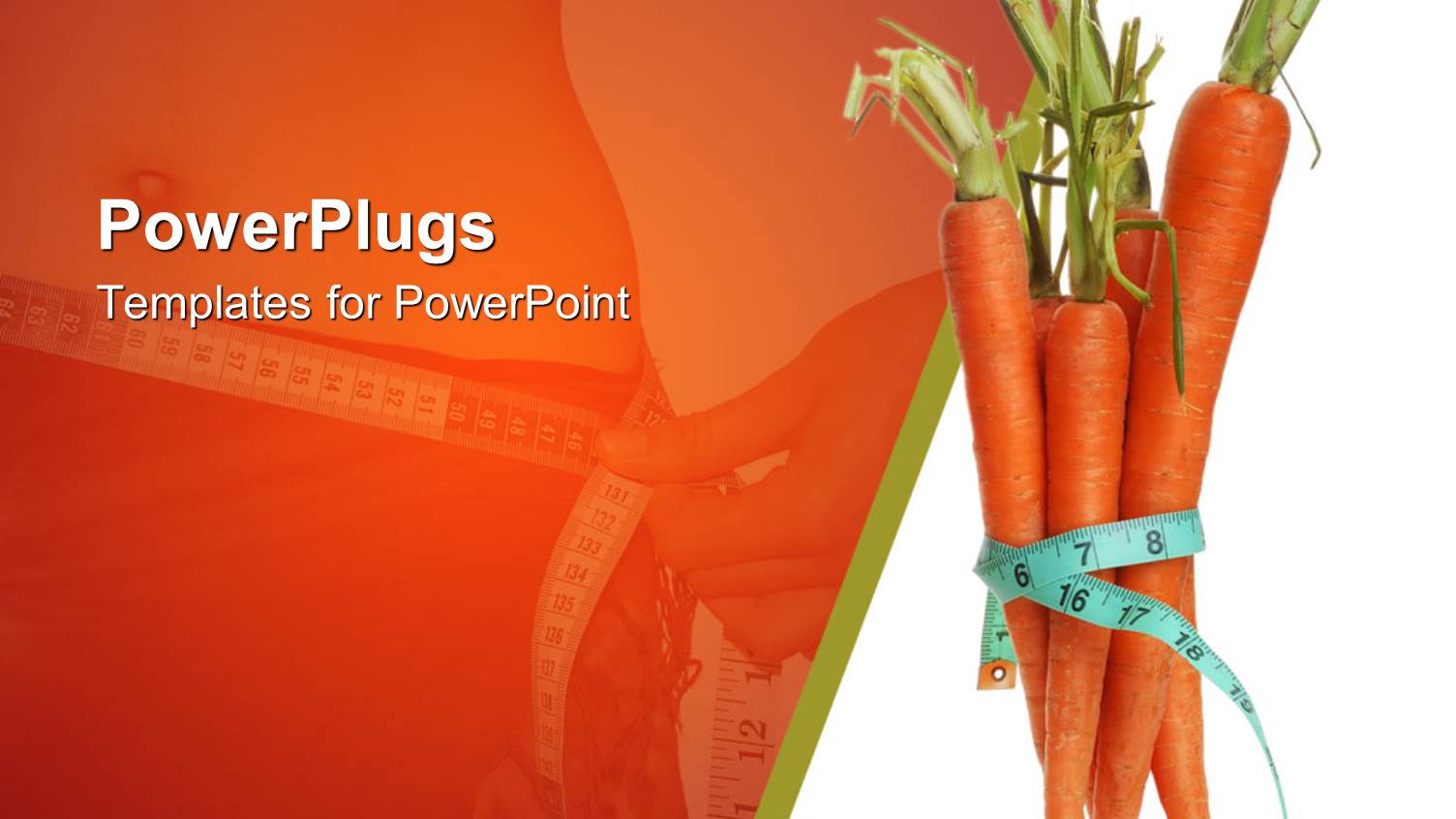 Tape Measure Wrapped Around Bunch of Carrots