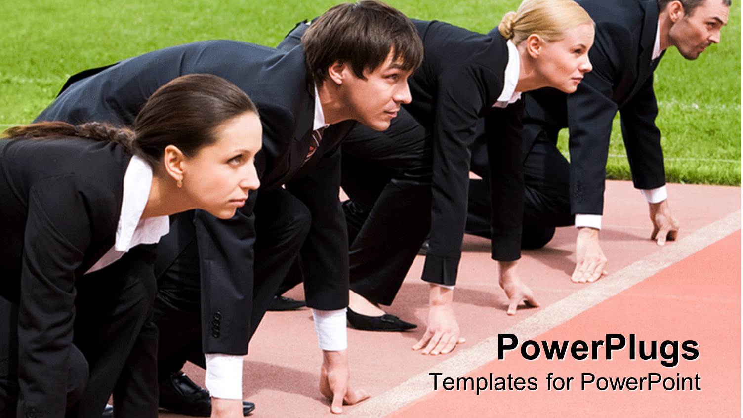 a Team of Professionals Ready for a Race