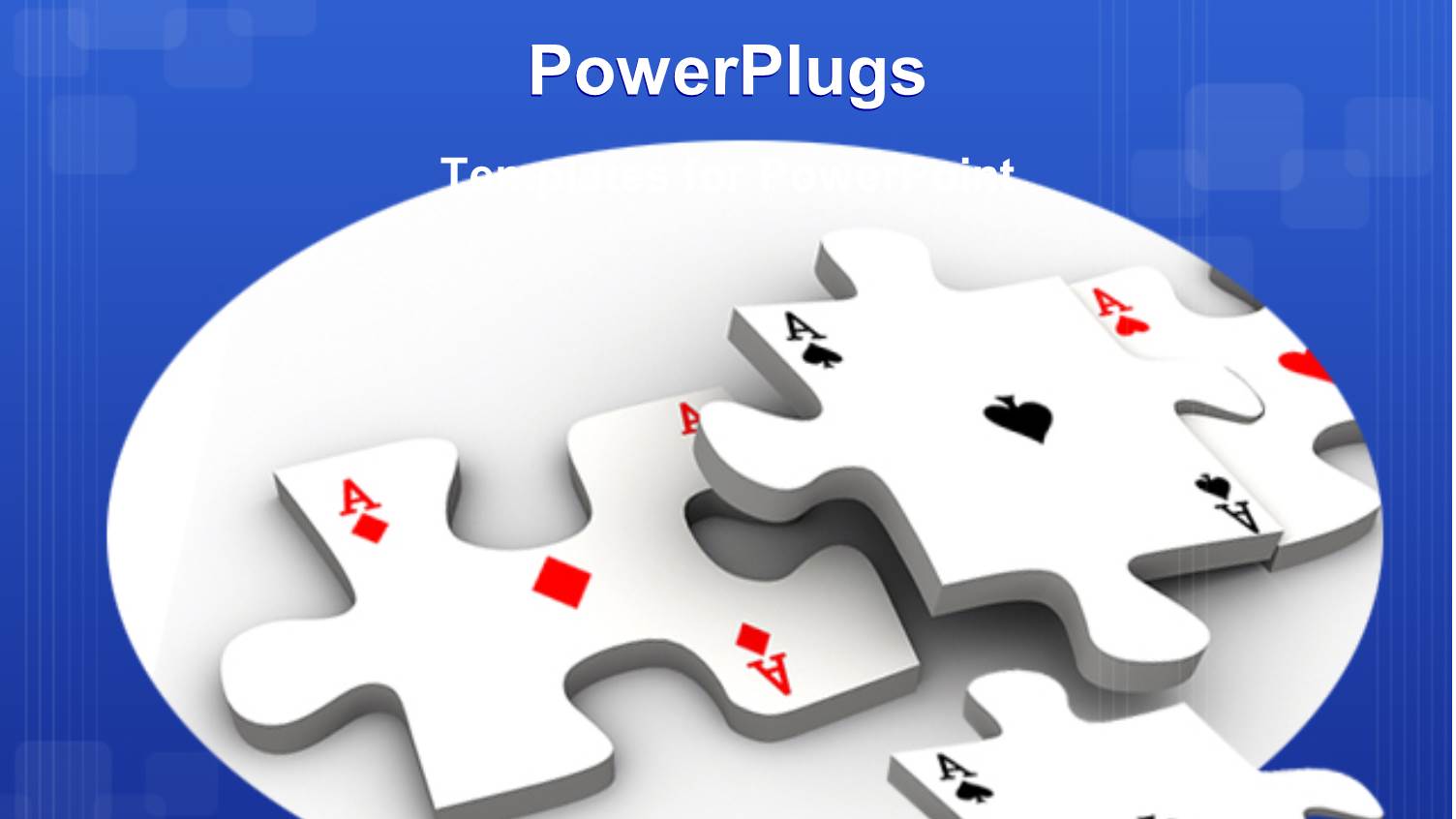 Three Dimensional Jigsaw Puzzle with Playing Card Aces