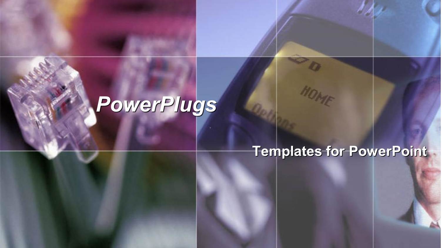 Three RJ45 Network Cables with a Cell Phone in Background