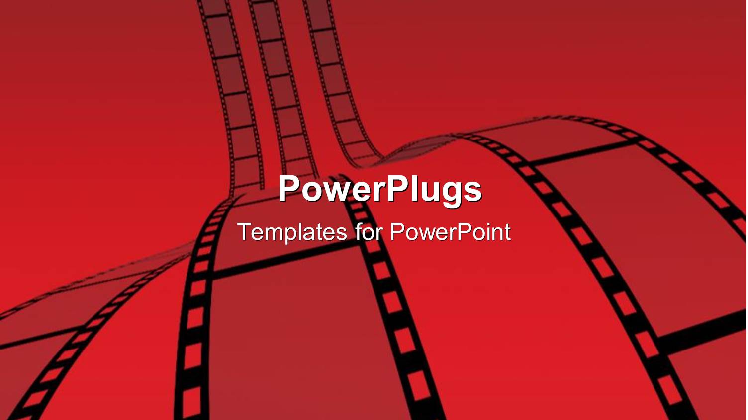 Three Rows of Films on Straight Lines and a Peach Colored Background