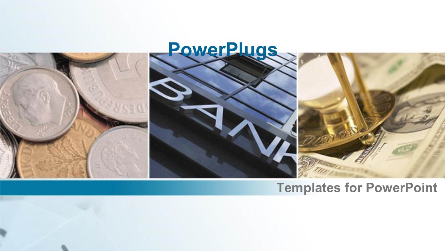 Three Tiles with some Coins, some Dollar Bills and a Bank