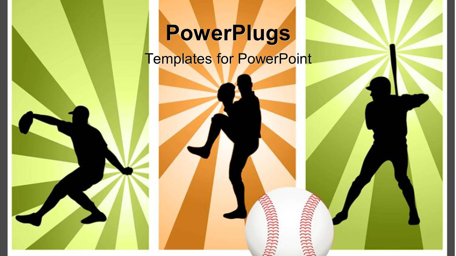 Three Tiles with Men Playing Baseball in Different Positions