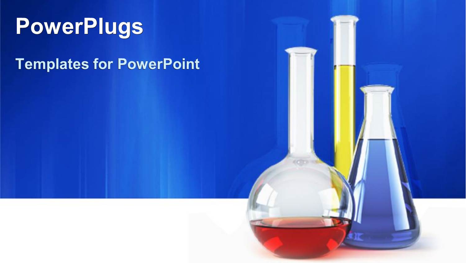 Three Vials Lab Test Tubes with Colorful Chemical Liquids