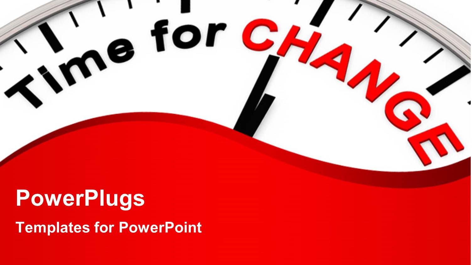 Time for Change as Motivation on a Clock