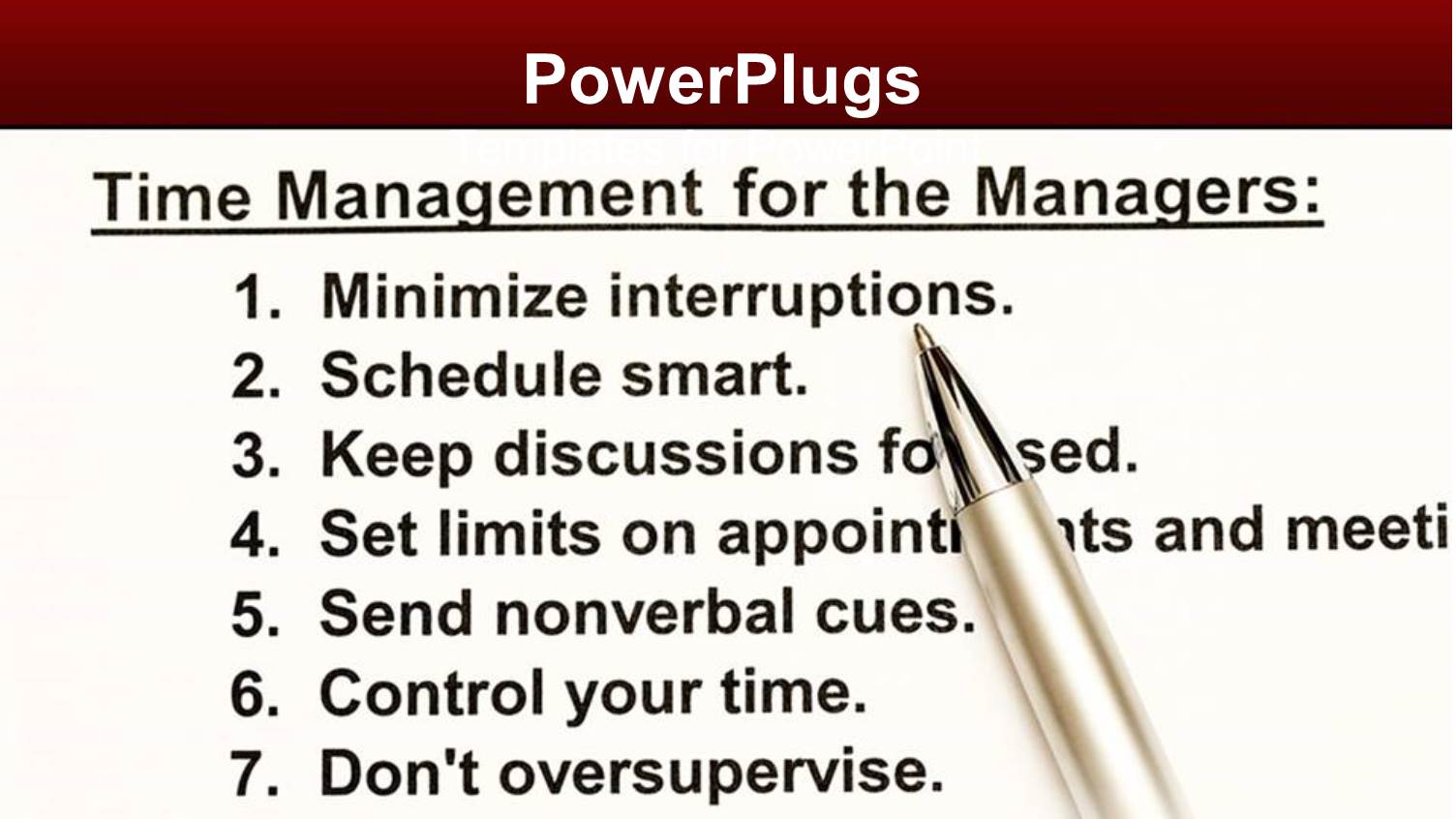 a Time Management Scheduler with a Number of Tips