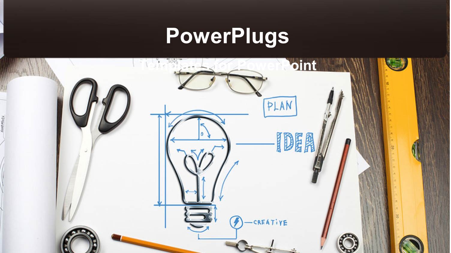 Tools and Papers on the Table with Industrial Symbols