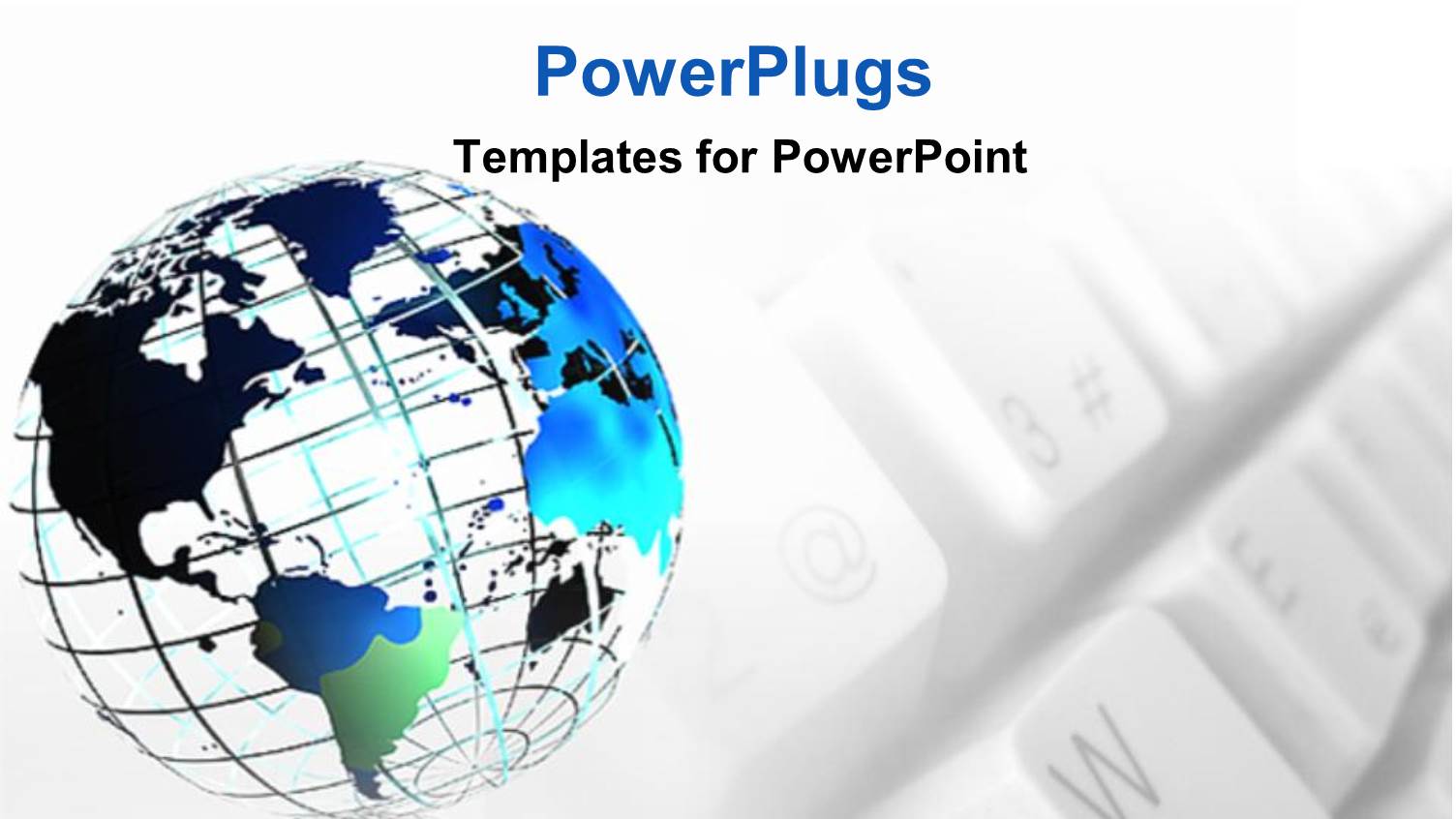 Transparent Metallic Earth Globe Frame on a White Background