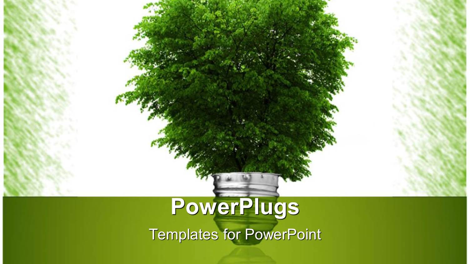 a Tree in a Light Bulb Depicting Renewable Energy