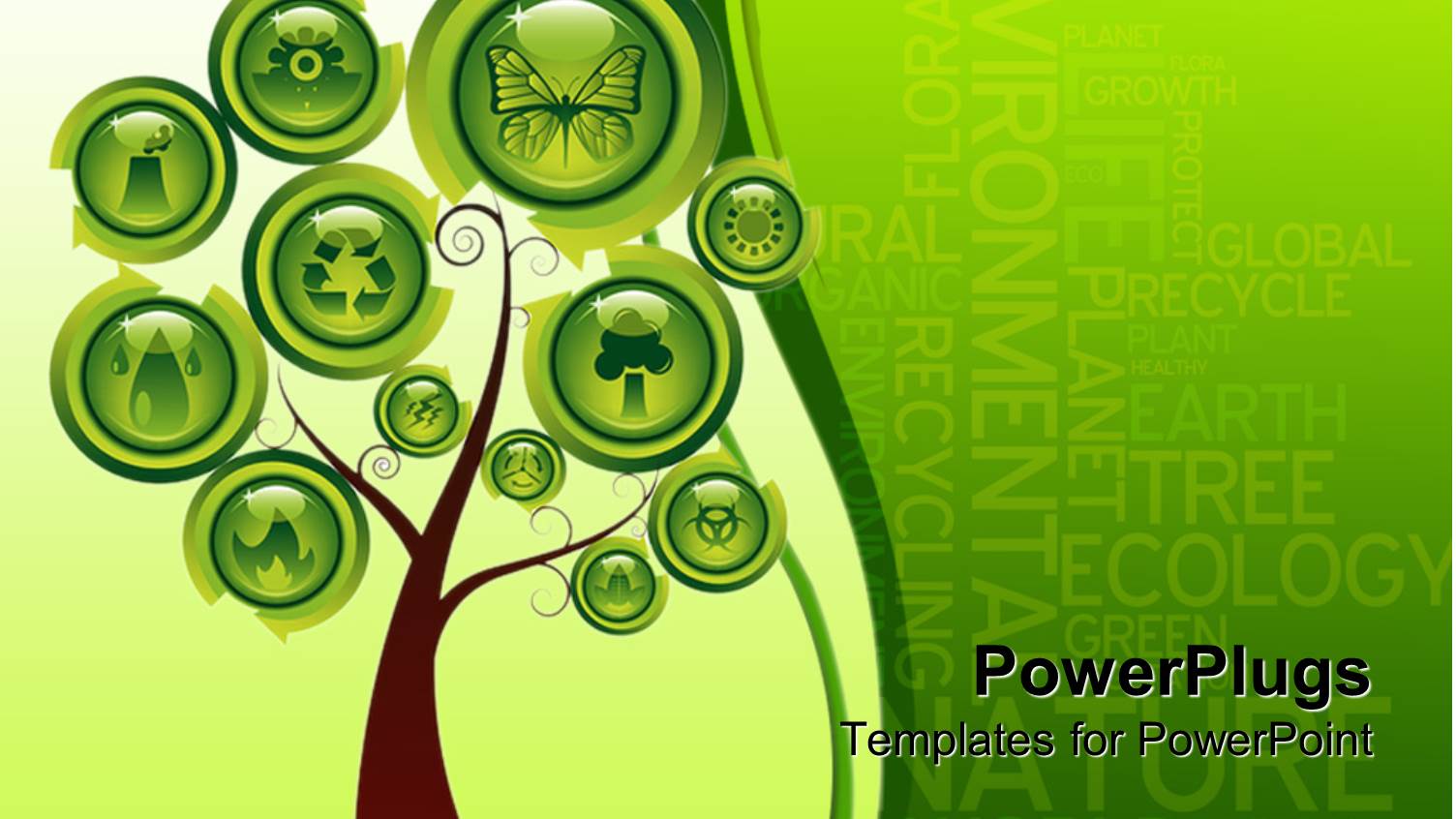 a Tree with Various Signs Instead of Leaves