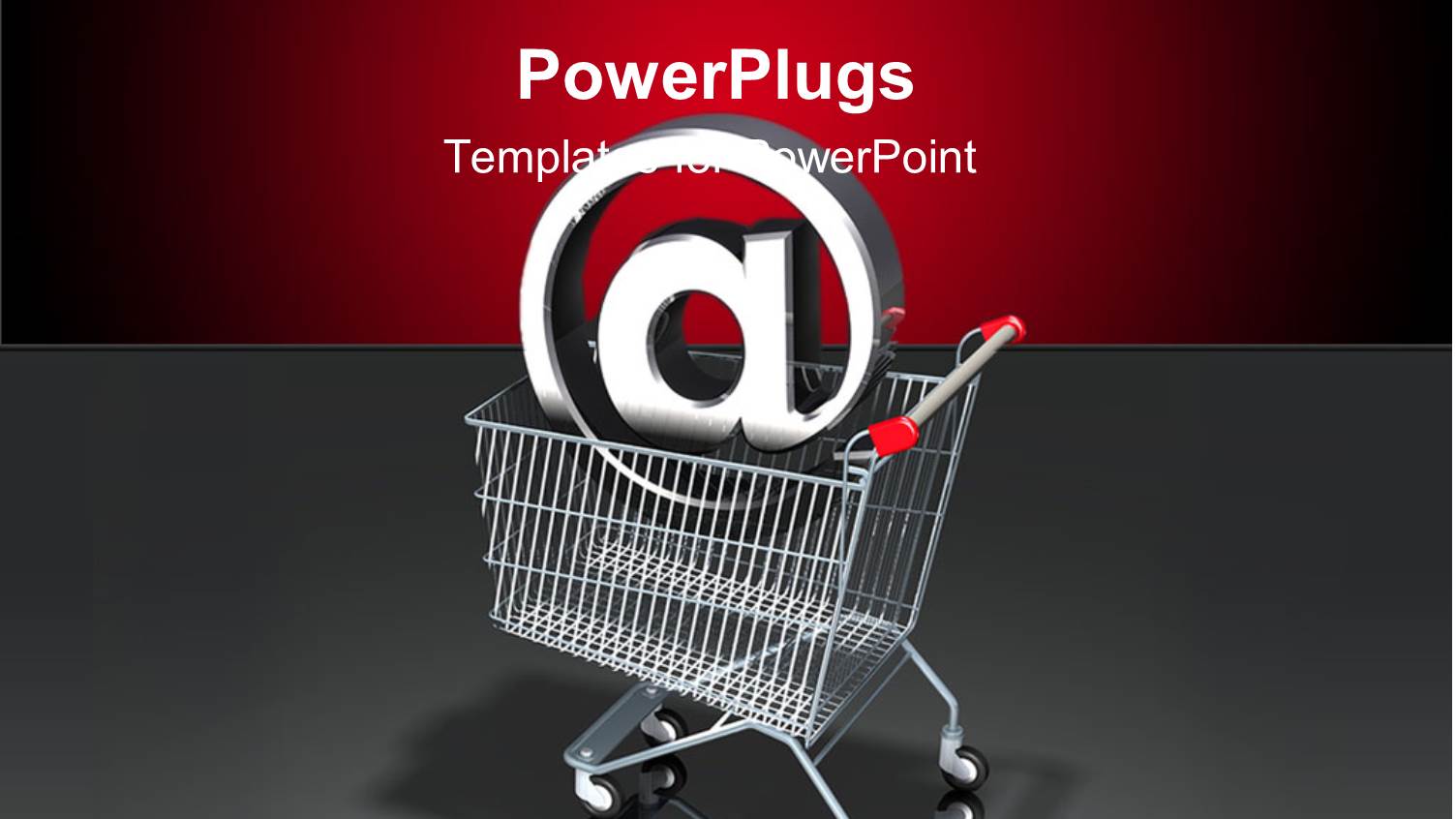 a Trolly with a Sign with a Reddish Background