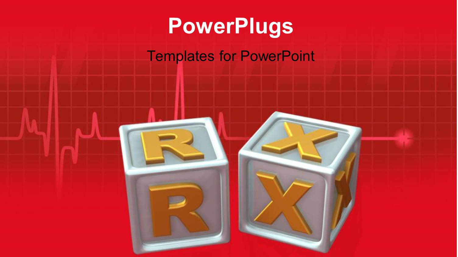 Two Boxes with Reddish Background and Place for Text