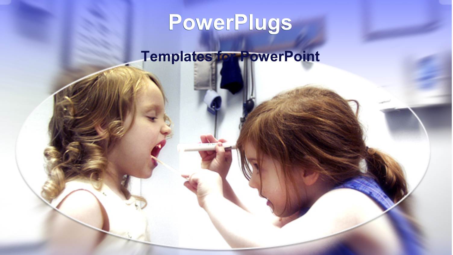 Two Cue Girls Playing Doctor Patient in their Room