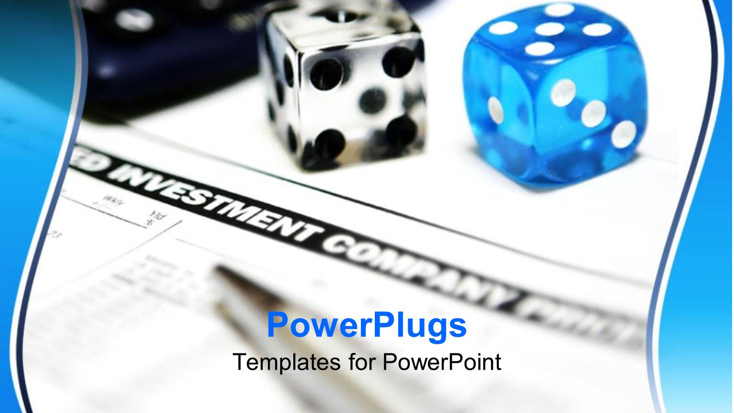 Two Dices of Different Colors with White Background