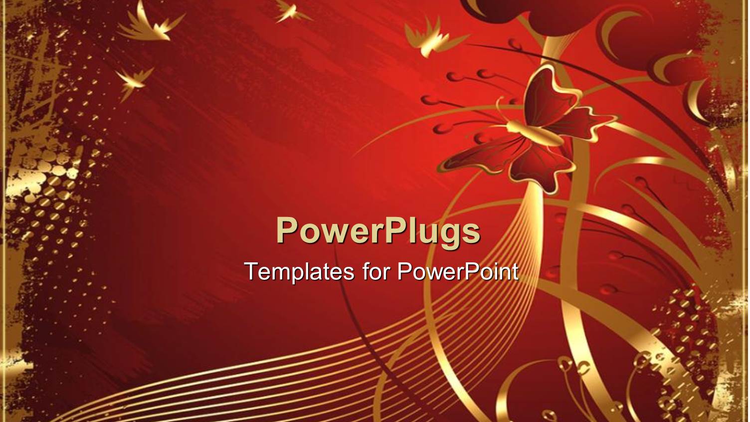 Two Dimensional Depiction of Butterfly Flying in Red Sky