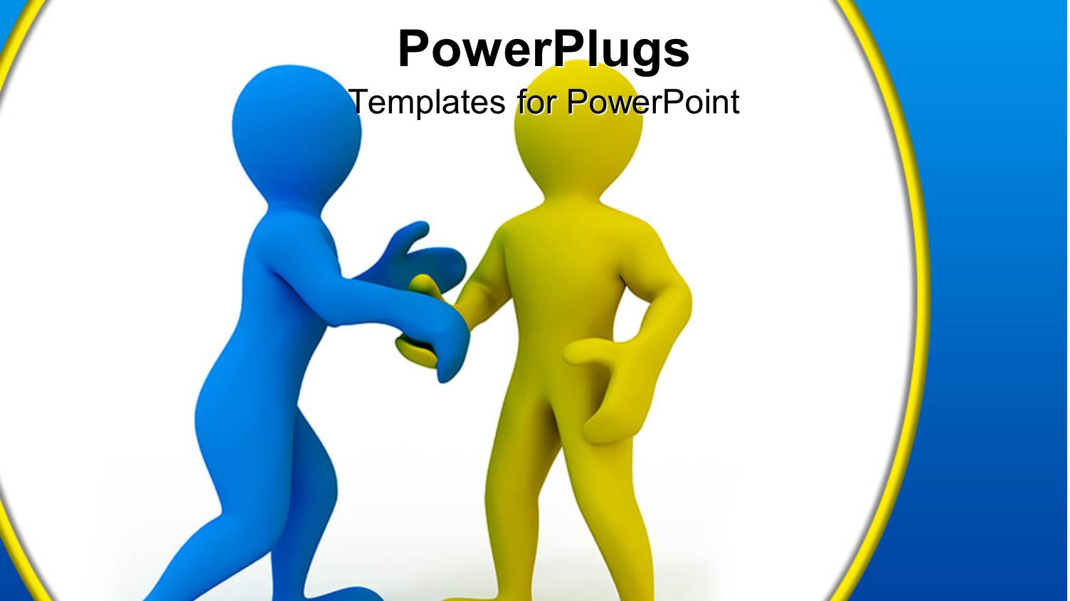 Two Doctors Shaking Hands with White Background