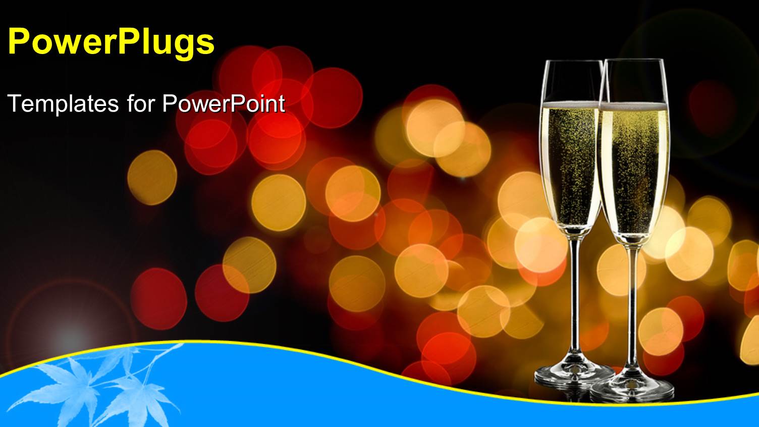 a Close Up View of Two Lass Cups with Champagne in them