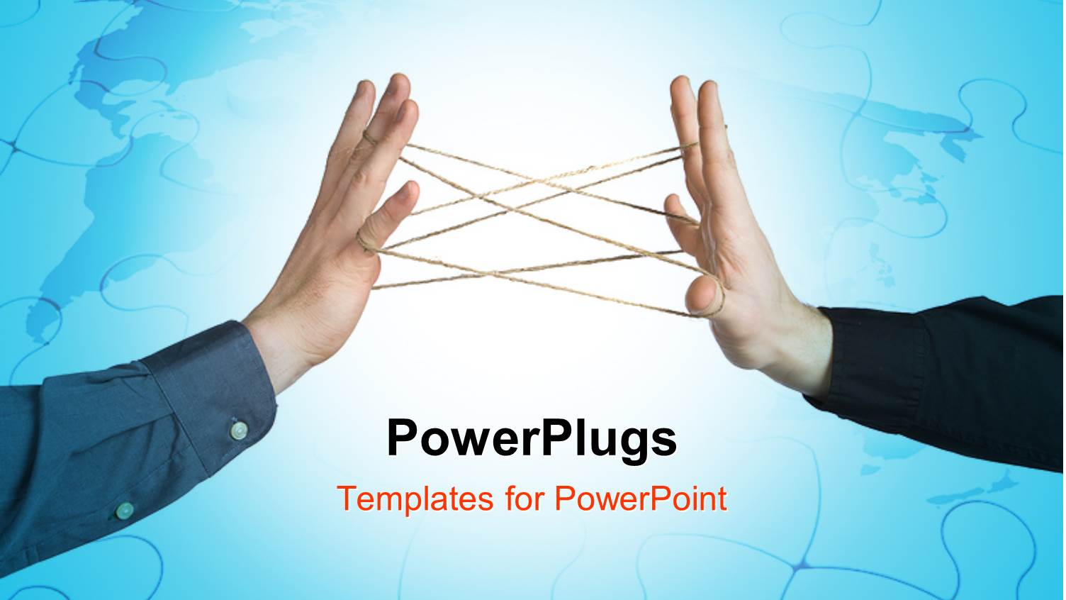 Two Hands Playing a Game with the Strings