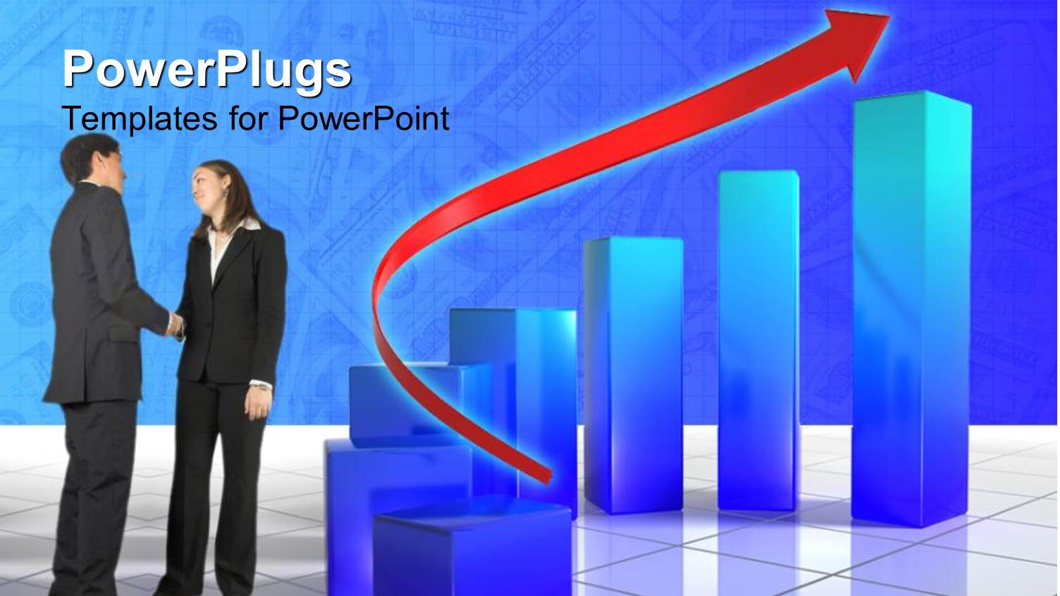 Two Humans Having a Conversation with a Red Arrow and Bars Beside them