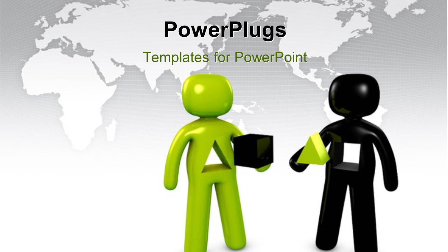 Two People Having Different Shapes in the Middle