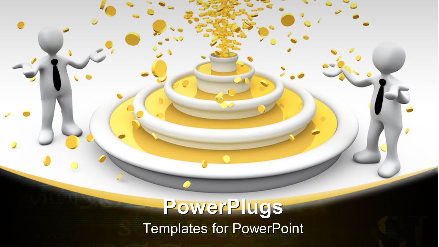 Two Professionals with a Number of Coins in the Air