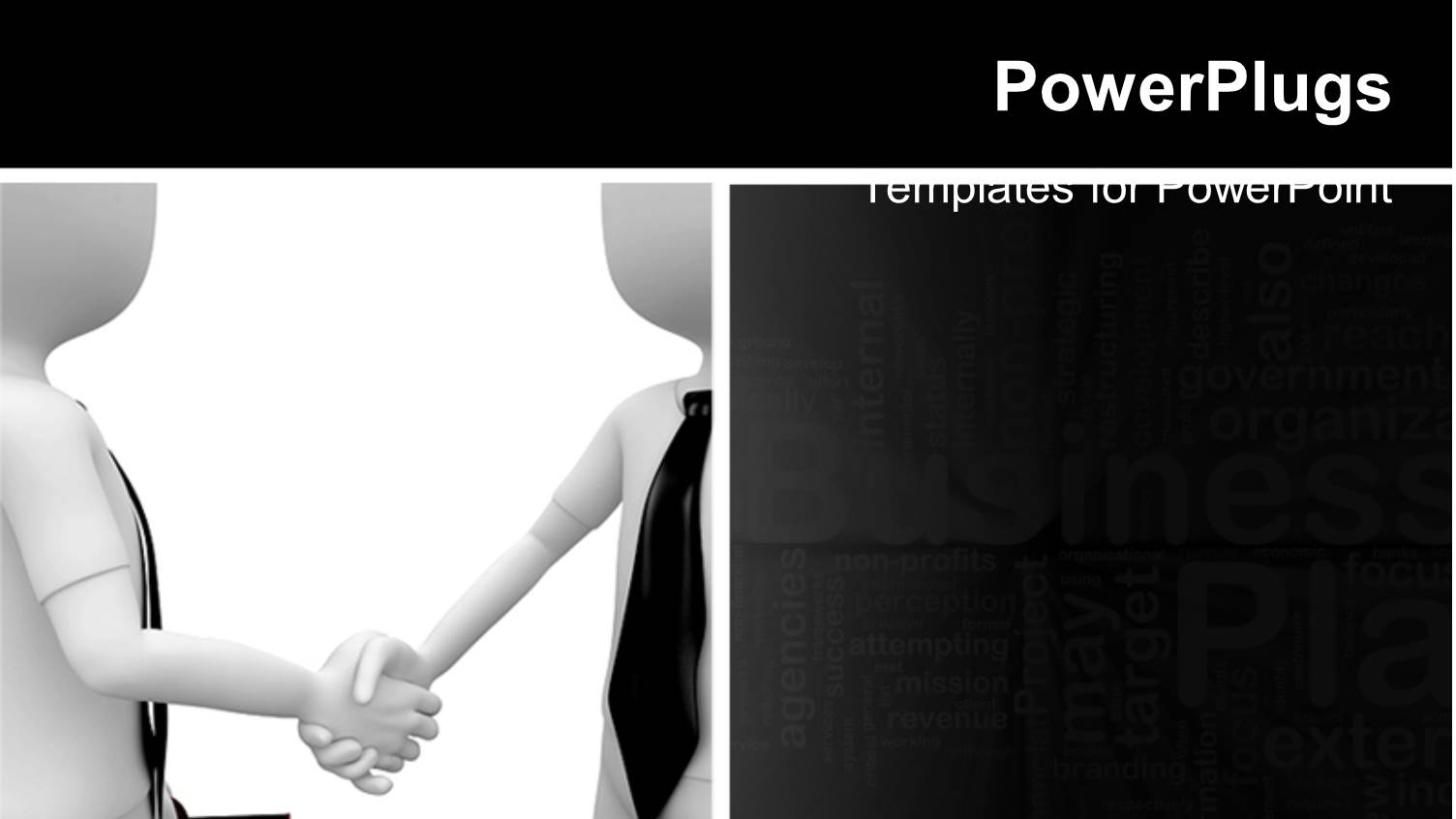 Two Professionals Shaking their Hands with White Background