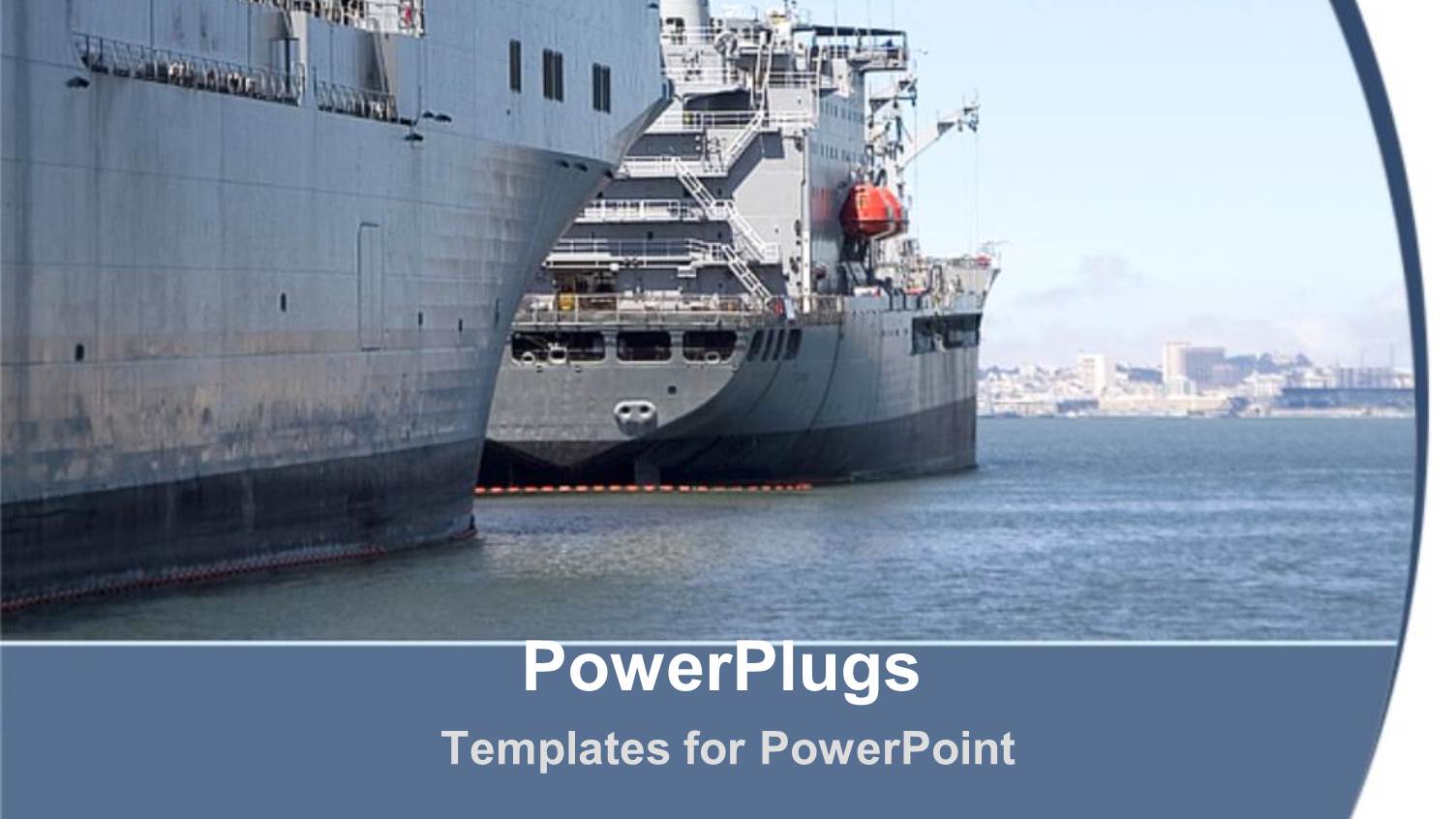 Two Ships Sailing in the Sea Going to Hit Each other