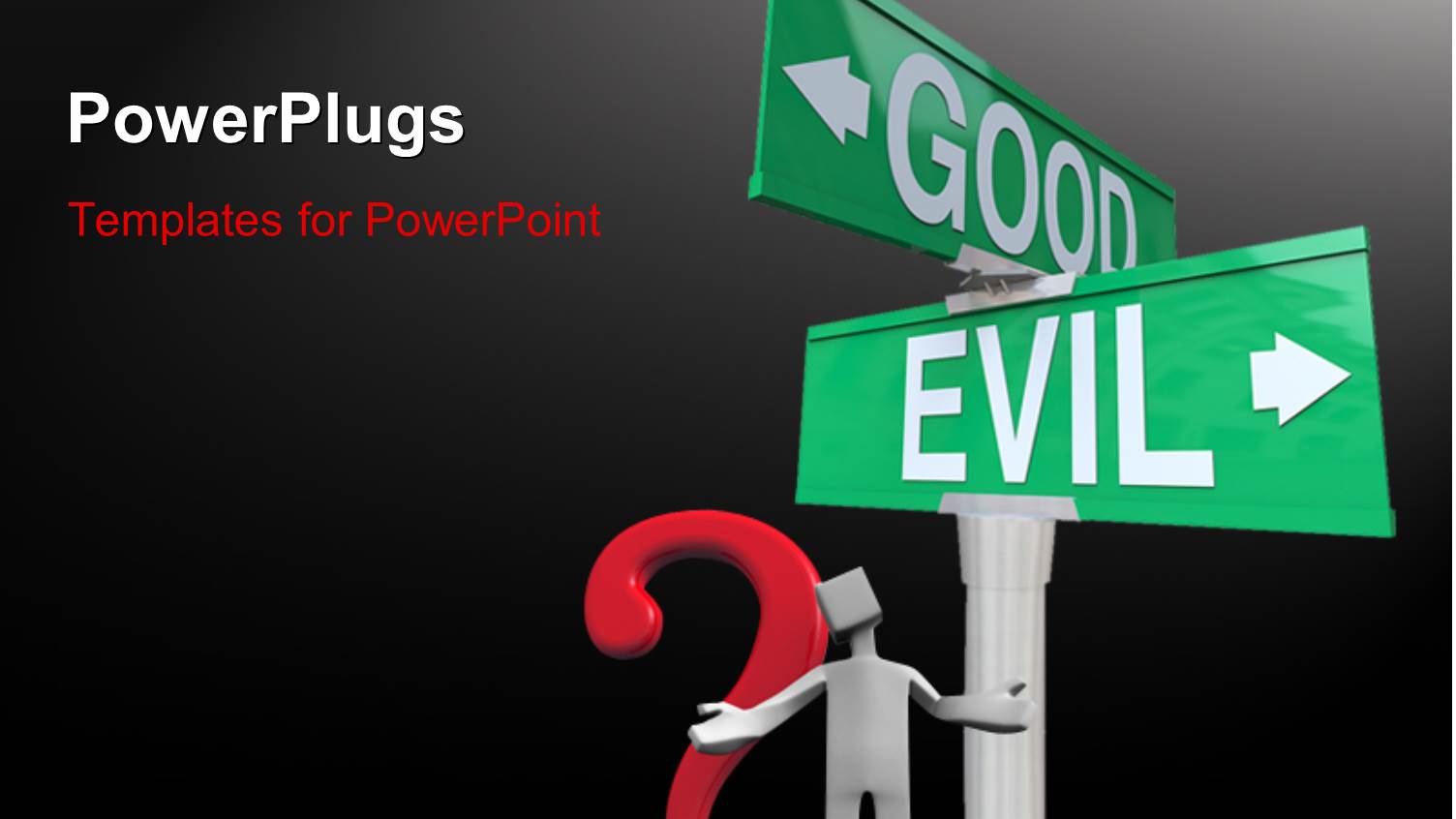 Two Signs with a Greyish Background