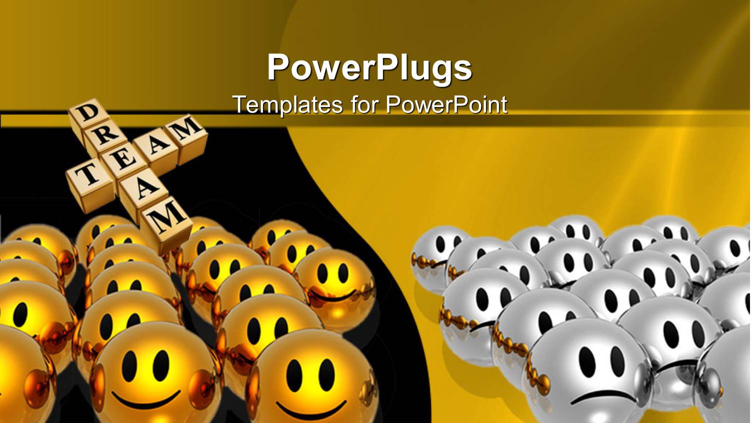 Two Yellow and Black Tiles with Smiling and Frowning Smileys