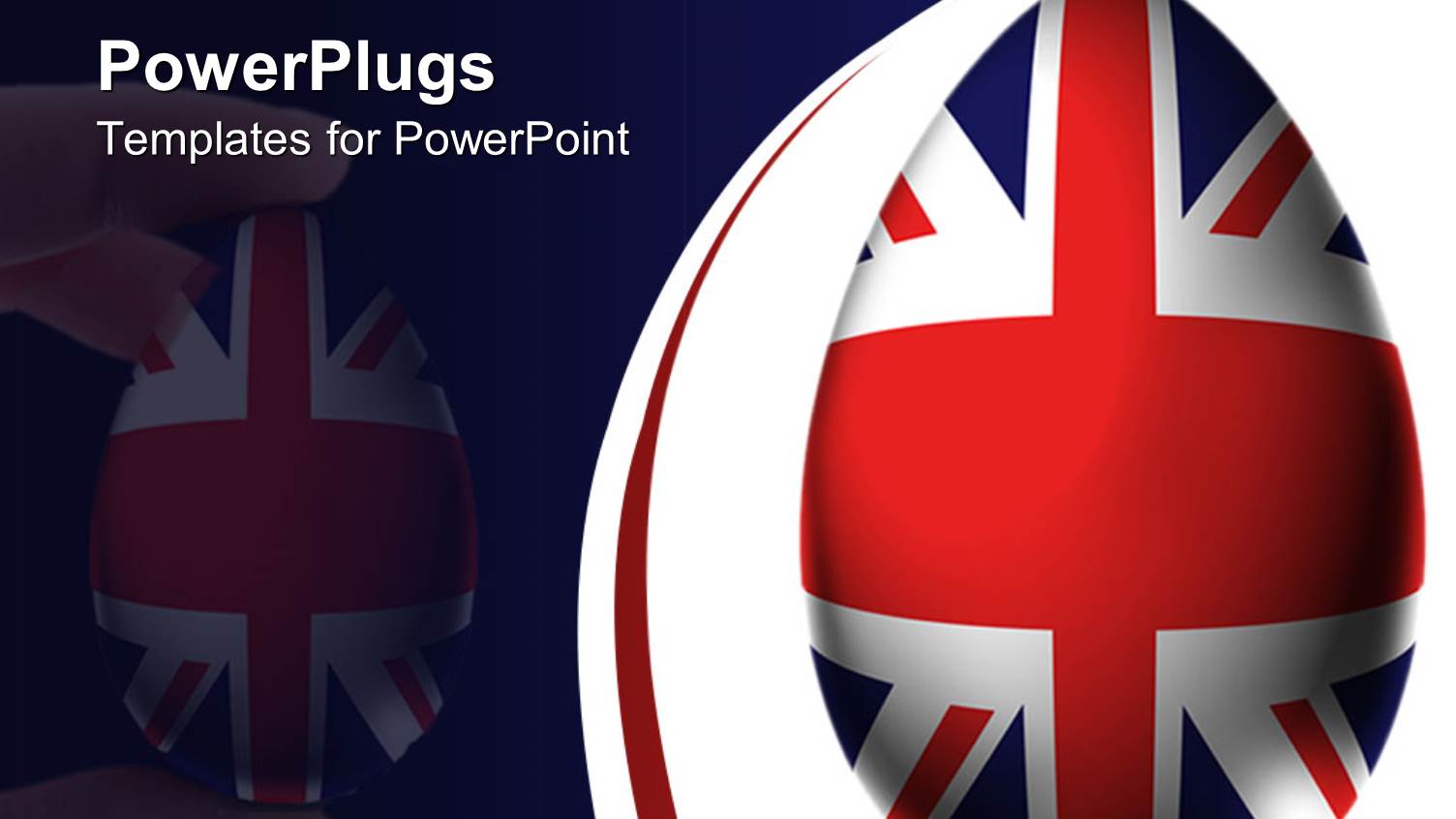 UK Easter Egg, Union Jack Flag, England, United Kingdom