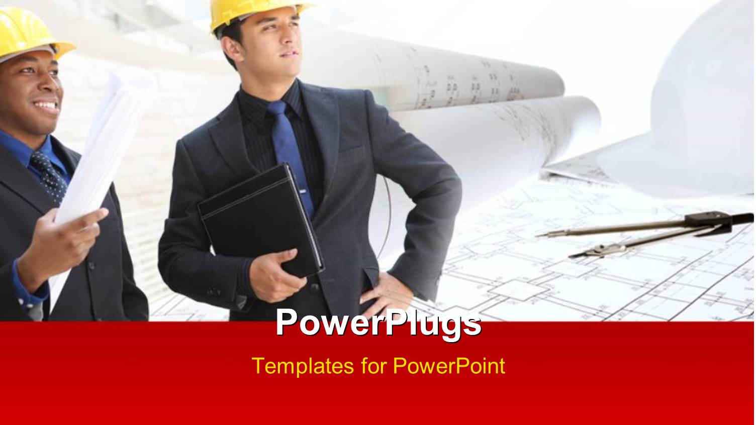 a Umber of Engineers with a Construction Design in Background