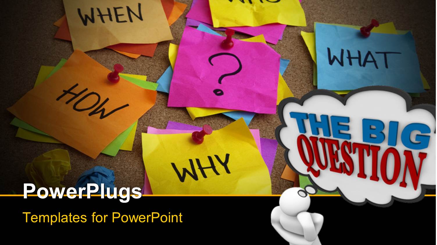 Uncertainty Brainstorming or Decision Making Concept