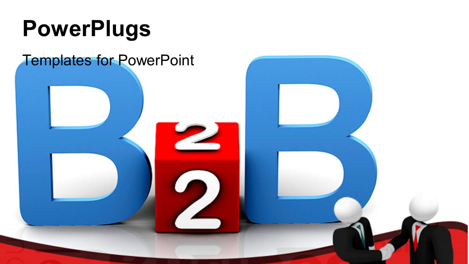 Various Alphabets Showing the B2B Marketing Concept