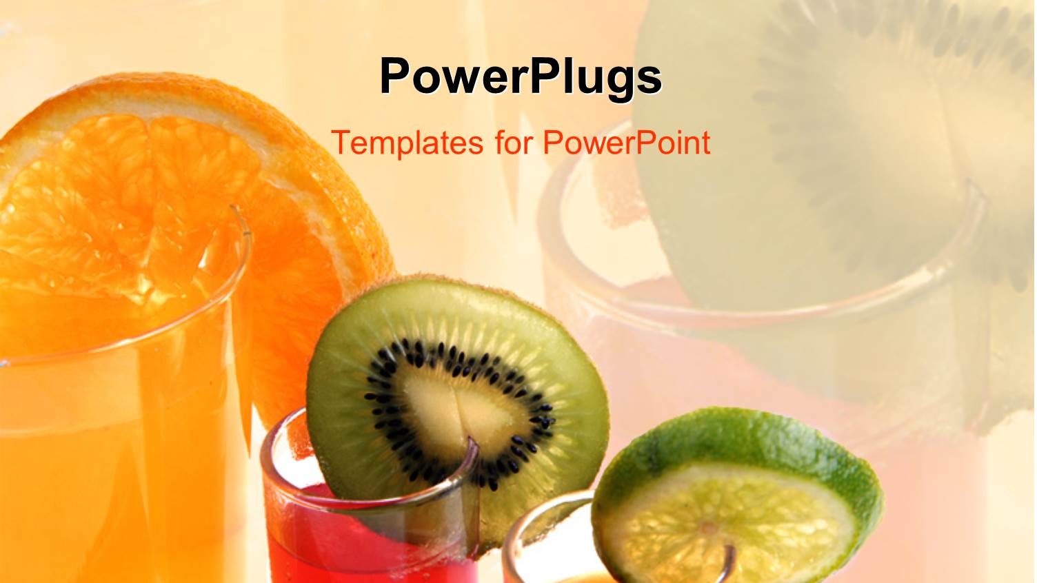 Various Colored Juices with their Reflection in the Background