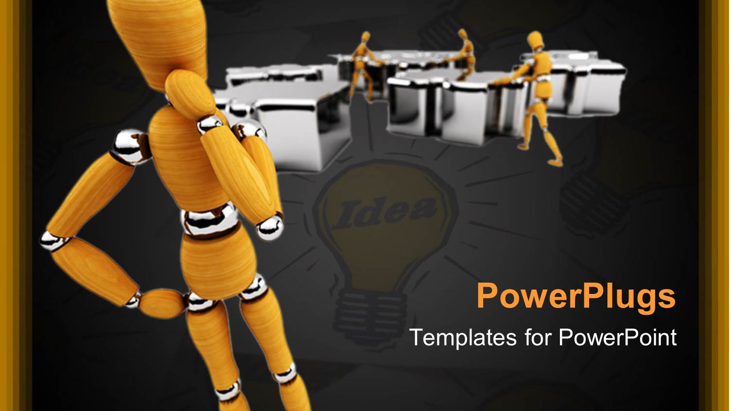 Various Figures Trying Top Organise an Office