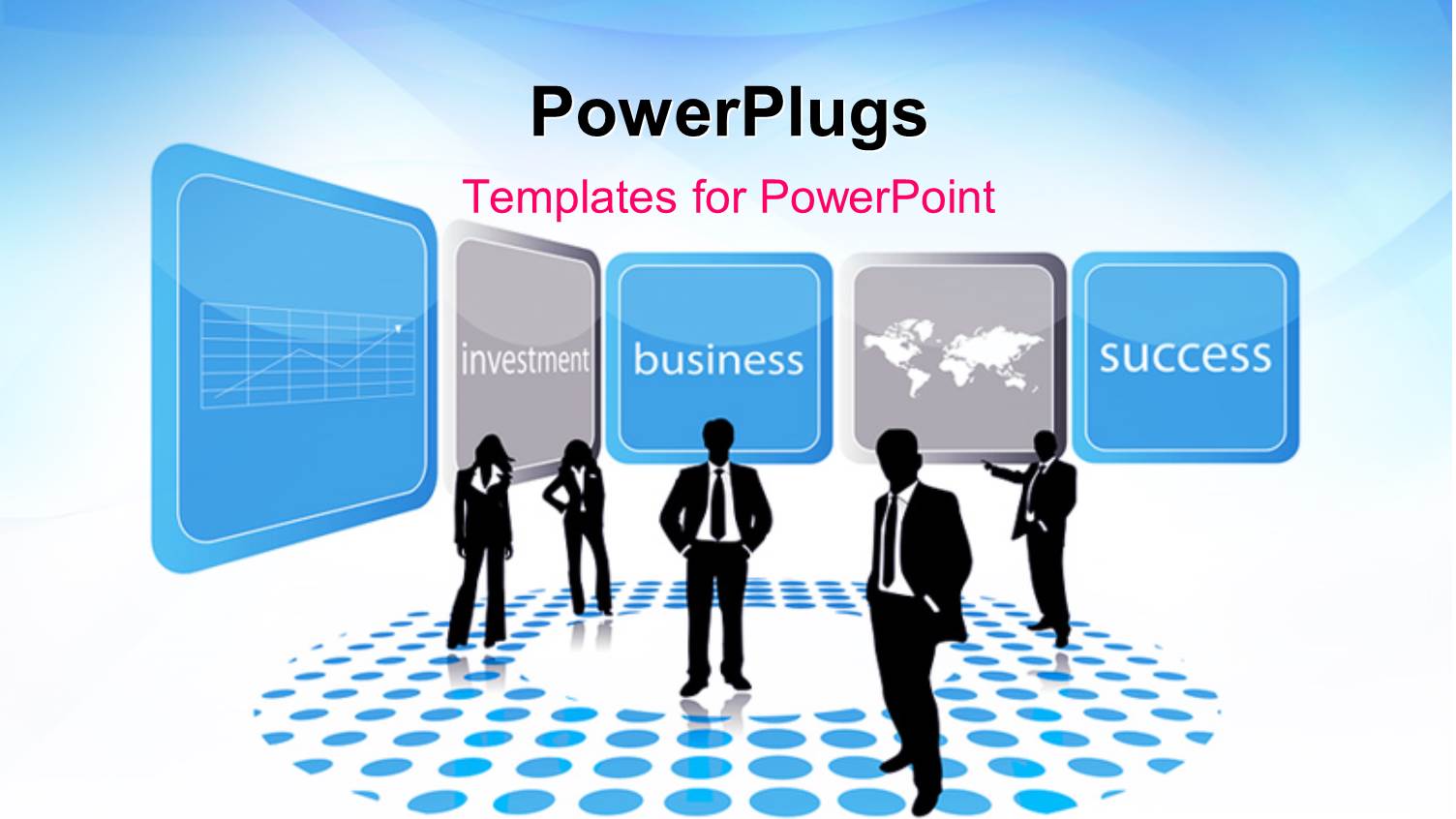 Various People with a Number of Options in the Background