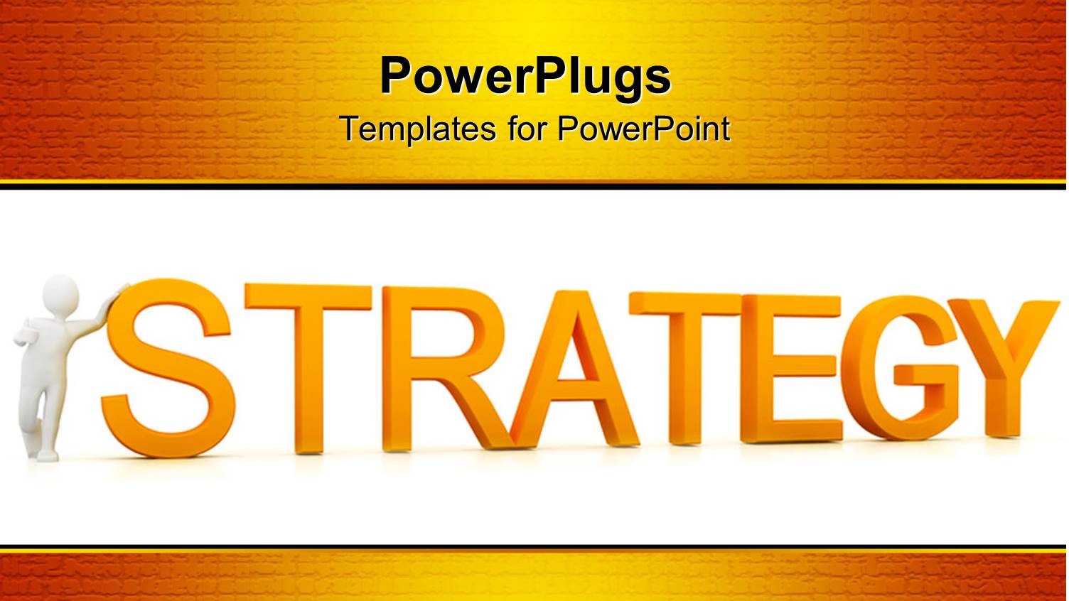 Various Scripts in the Background with the Word Strategy