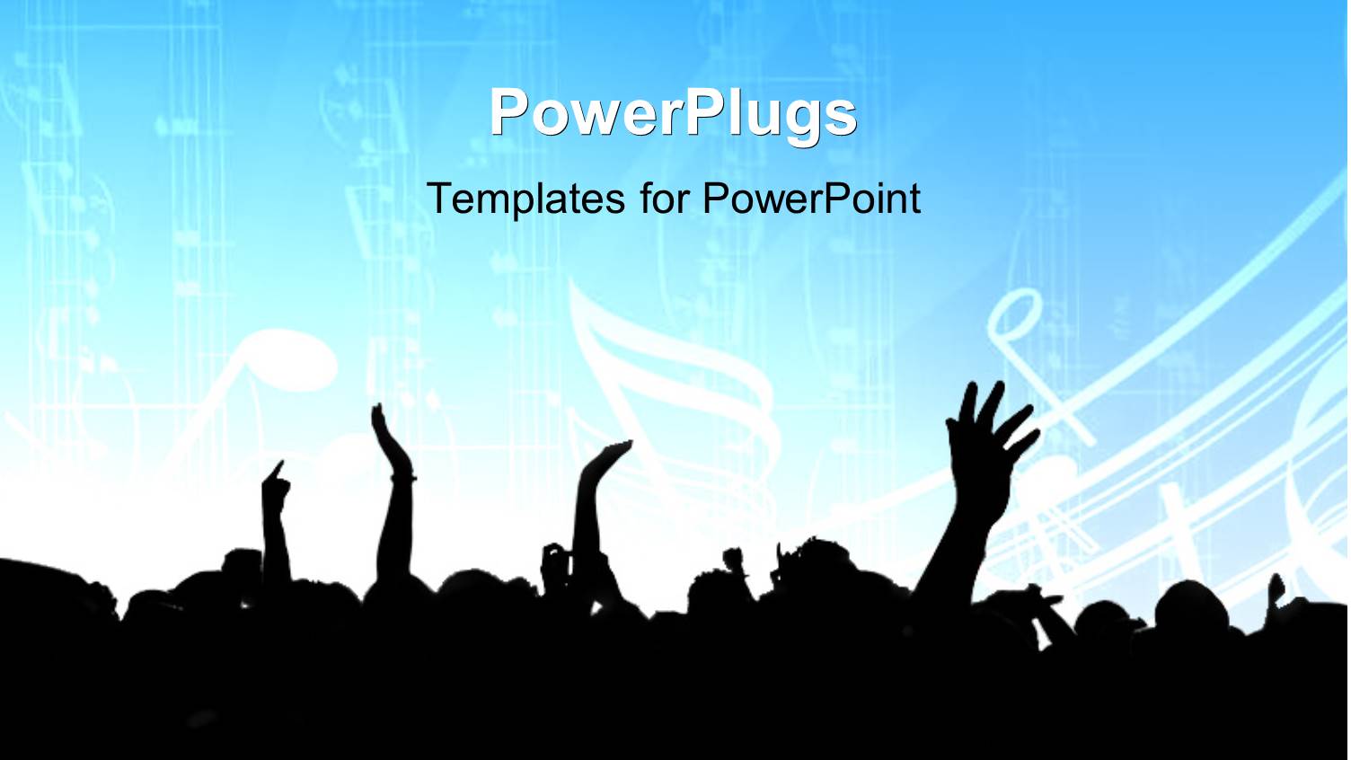 Vector Depiction of a Musical Concert Event in Blue and Black