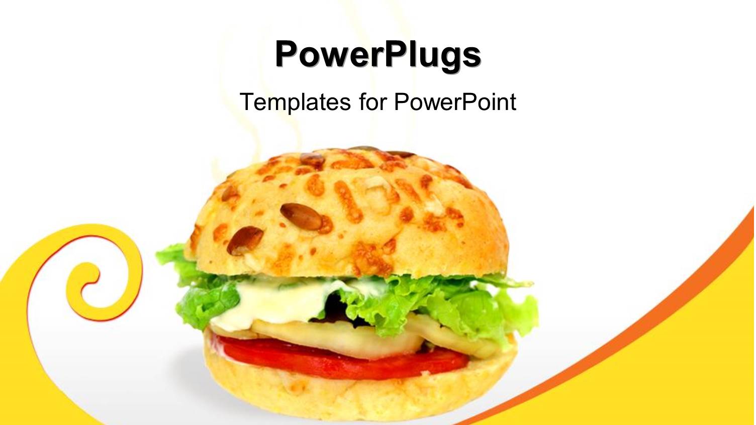 Vegetable Burger with Green Lettuce, White Sauce, Tomato Slice on White Background