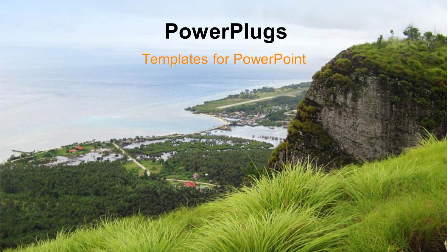 the View of the Sea from the Top of a Mountain