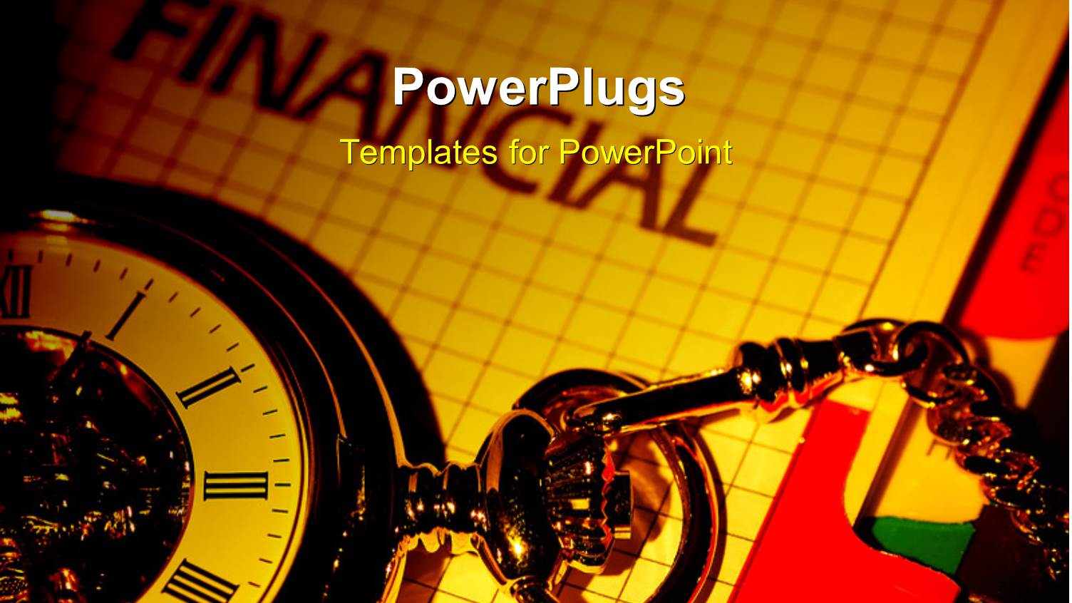 Vintage Clock Over Financial Document Depicting Importance of Time