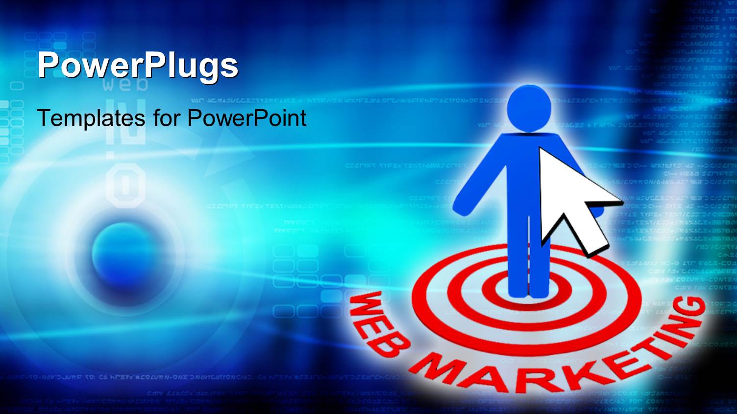 a Person with a Number of Circles Around him