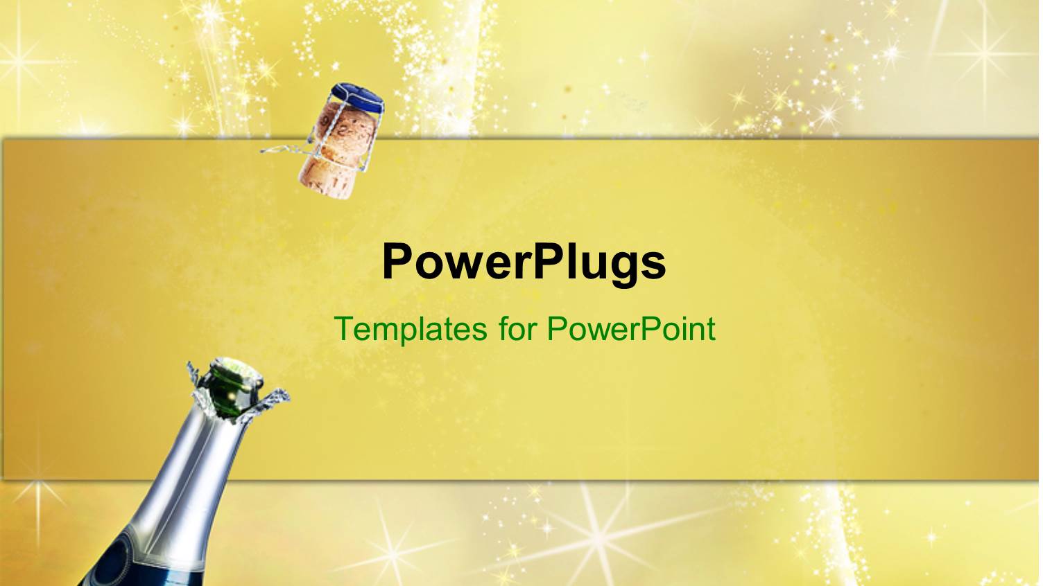 a Whine Bottle with Yellowish Background