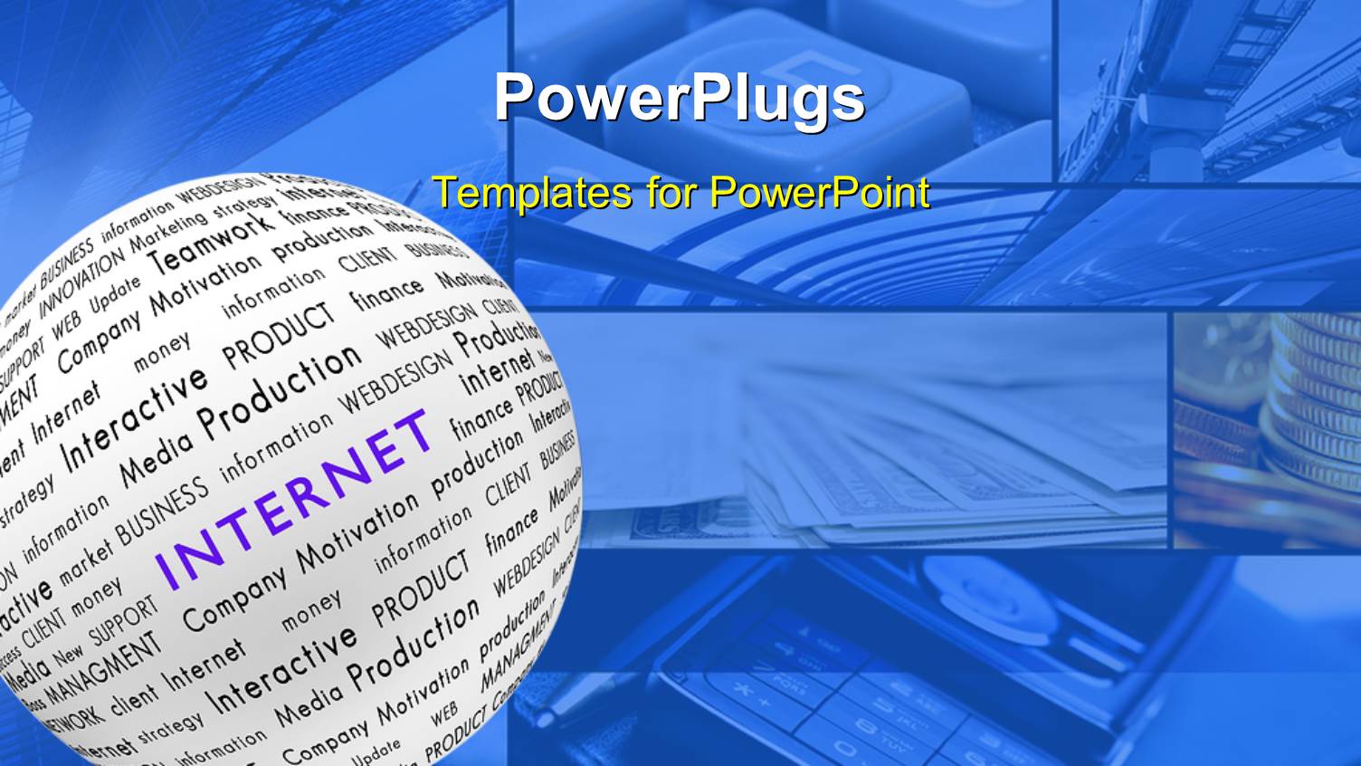 a Globe Made of Paper with Bluish Background