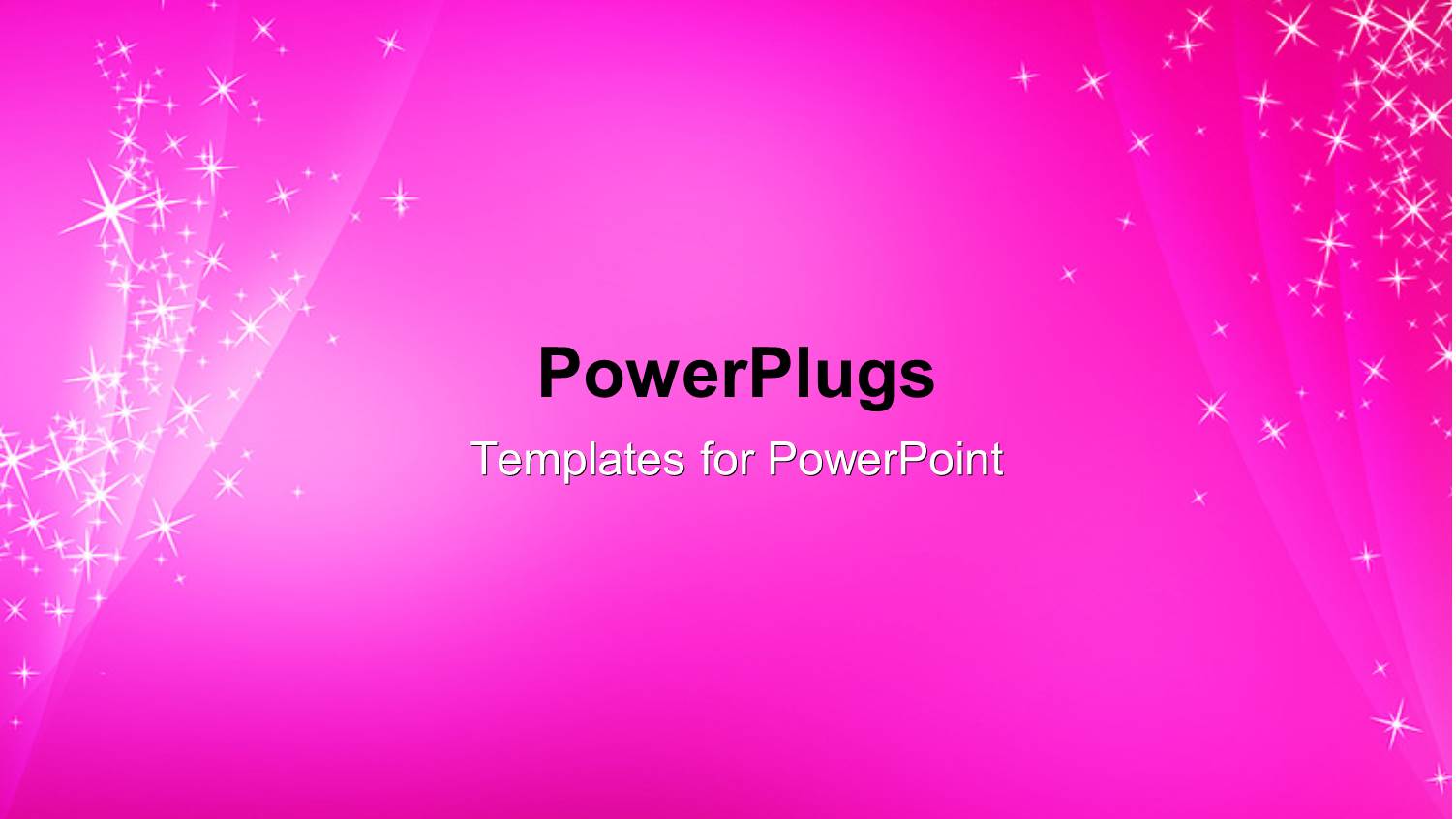 White Light Sparkles on Solid Pink Background