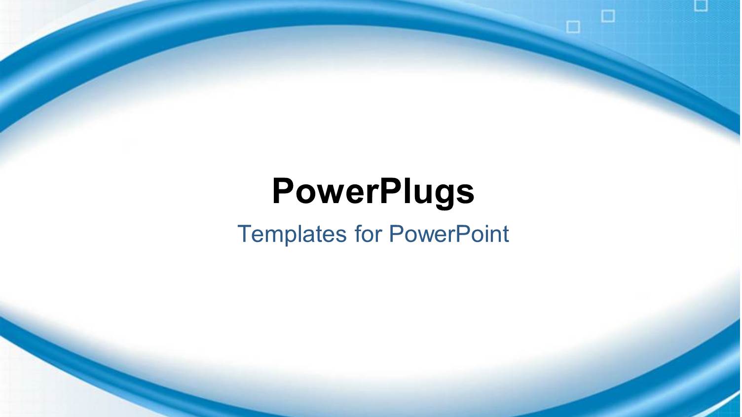 a White Oval Shape with Bluish Background