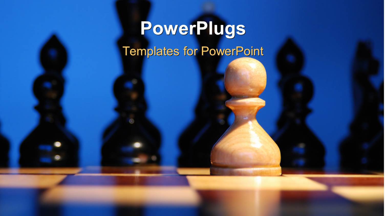 a White Pawn with other Chess Pieces on a Chess Board