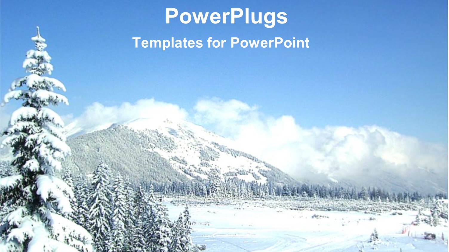 White Snowy Winter Mountains Blue Skies Christmas Holidays Vacation Snowboarding