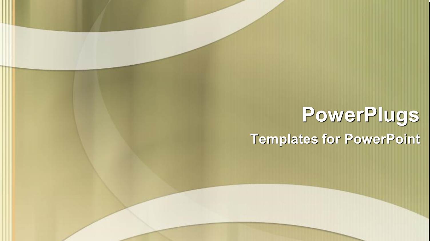 White Striped Line on Edge with Tan Curves and White Ribbons